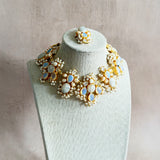 Vayda Crystal Necklace Set - Ahseya & Co