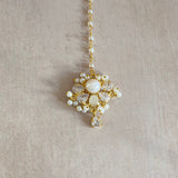 Kiara Grey Pearl Necklace Set