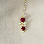 Miah Ruby Crystal Choker Set - Ahseya & Co