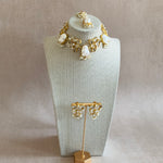 Halle Pearl Necklace Set - Ahseya & Co