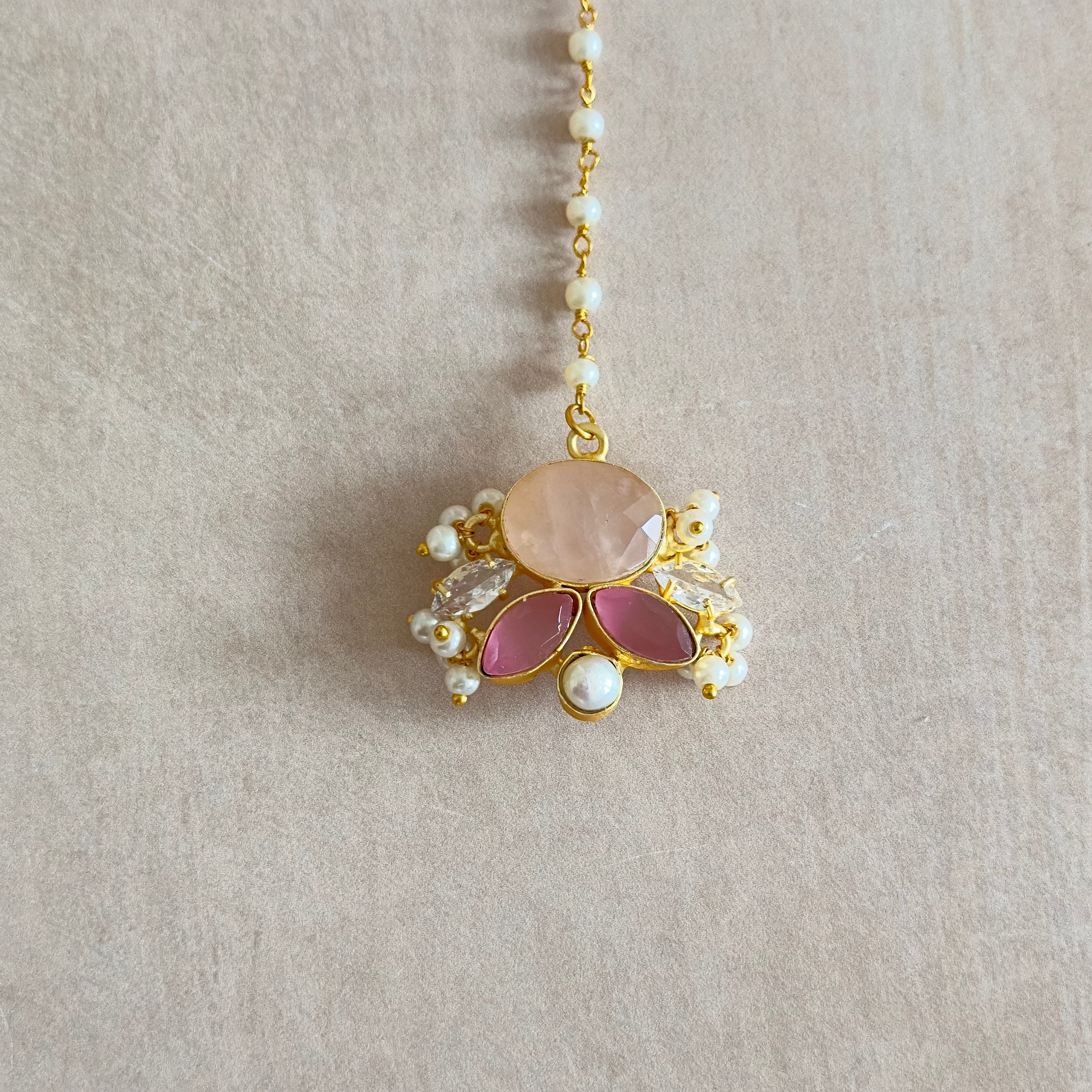 Fernessa Pink Choker Set - Ahseya & Co