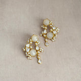 Vinnie White Crystal Necklace Set