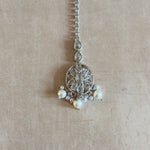 Raheela Silver Choker Set - Ahseya & Co