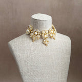 Lilia White Crystal Necklace Set