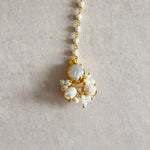 Nadine Pearl Crystal Necklace Set - Ahseya & Co