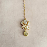 Rahma Grey Crystal Necklace Set - Ahseya & Co