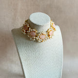 Inaliya Rose Crystal Choker Set