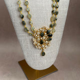 Siena Olive Kundan Mala Set