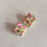 Zara Pink Stud Earrings