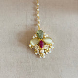 Avaya Olive Necklace Set