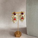 Lavera Floral Crystal Necklace Set - Ahseya & Co