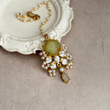 Minal Olive Pink Choker Set