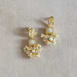 Amal Crystal Drop Earrings
