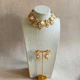 Amelia Pink Pearl Choker Set