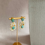 Maysun Mint Crystal Necklace Set - Ahseya & Co