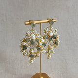 Sophina Olive Crystal Tikka Set