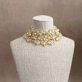 Delara White Necklace Set
