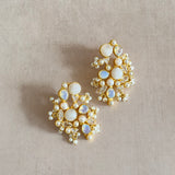 Anfal Crystal Stud Earrings