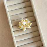 Kiara Grey Pearl Ring