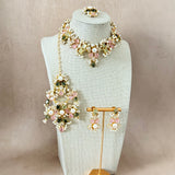 Shyla Olive Choker Set