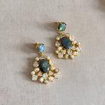 Hidaya Crystal Drop Earrings - Ahseya & Co