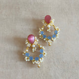 Indie Pink Drop Earrings