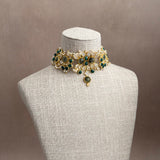 Fatima Emerald Choker Set