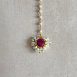 Lavera Floral Crystal Necklace Set - Ahseya & Co