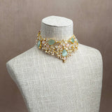 Verona Mint Pink Choker Set