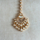 Lujain Kundan Necklace Set - Ahseya & Co