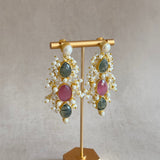 Laleh Olive PInk Tikka Set
