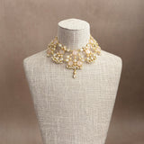 Vinnie Rose Crystal Necklace Set