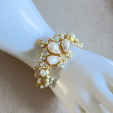 Inaya Pearl Crystal Bracelet