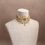 Minal Olive Pink Choker Set