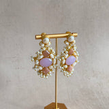 Shakila lilac Pearl Drop Earrings