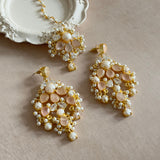 Sophina Pink Pearl Tikka Set