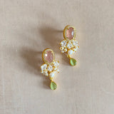Rosalia Mint Drop Earrings