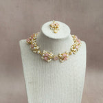 Elouise Pink Necklace Set - Ahseya & Co