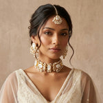 Anum Pearl Choker Set - Ahseya & Co