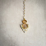 Areej Peach Necklace Set