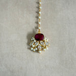 Athena Fuchsia Necklace Set - Ahseya & Co