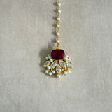 Athena Fuchsia Necklace Set - Ahseya & Co