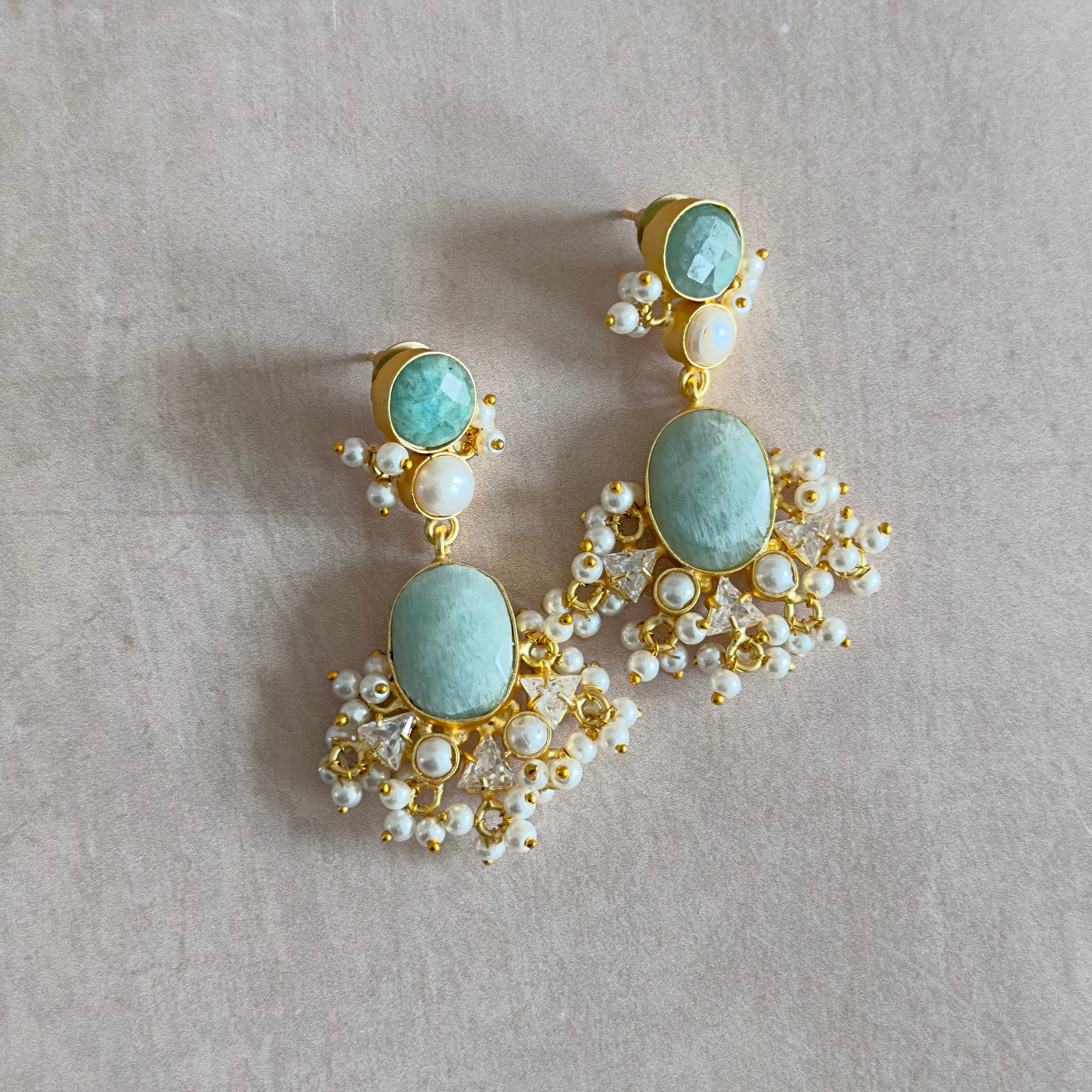 Jada Pearl Drop Earrings - Ahseya & Co