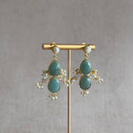 Jade Pearl Drop Earrings - Ahseya & Co.