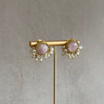 Classic Pink Stud Earrings - Ahseya & Co