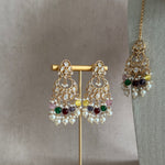 Maysoon Kundan Necklace Set - Ahseya & Co