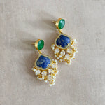 Nyla Green Drop Earrings - Ahseya & Co