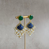 Nyla Green Drop Earrings - Ahseya & Co