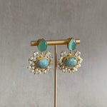 Janet Mint Drop Earrings - Ahseya & Co