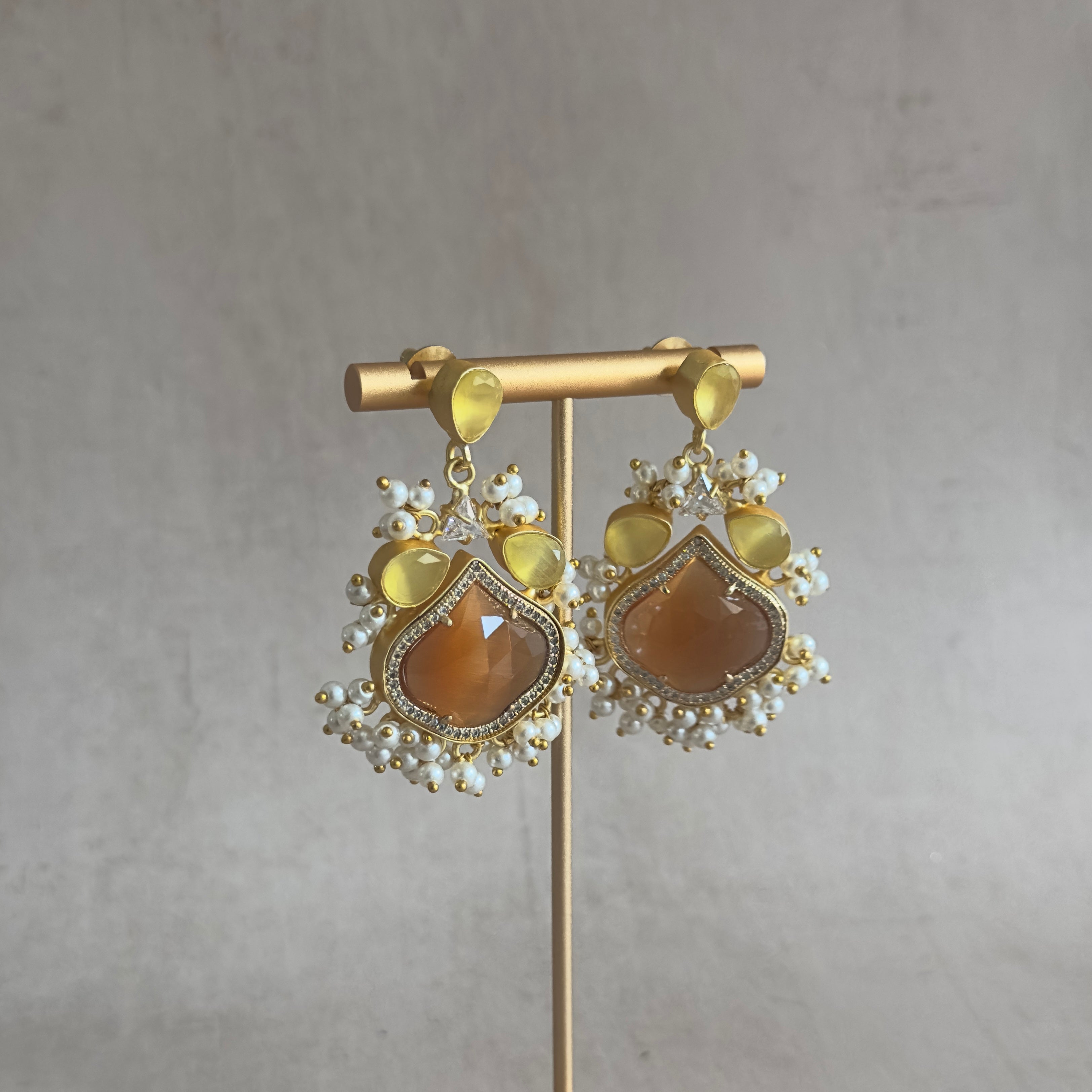 Posey Honey Drop Earrings - Ahseya & Co.